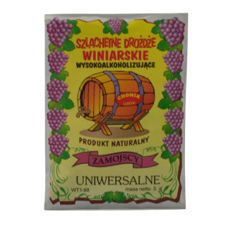 Drożdże winiarskie 5g 0011